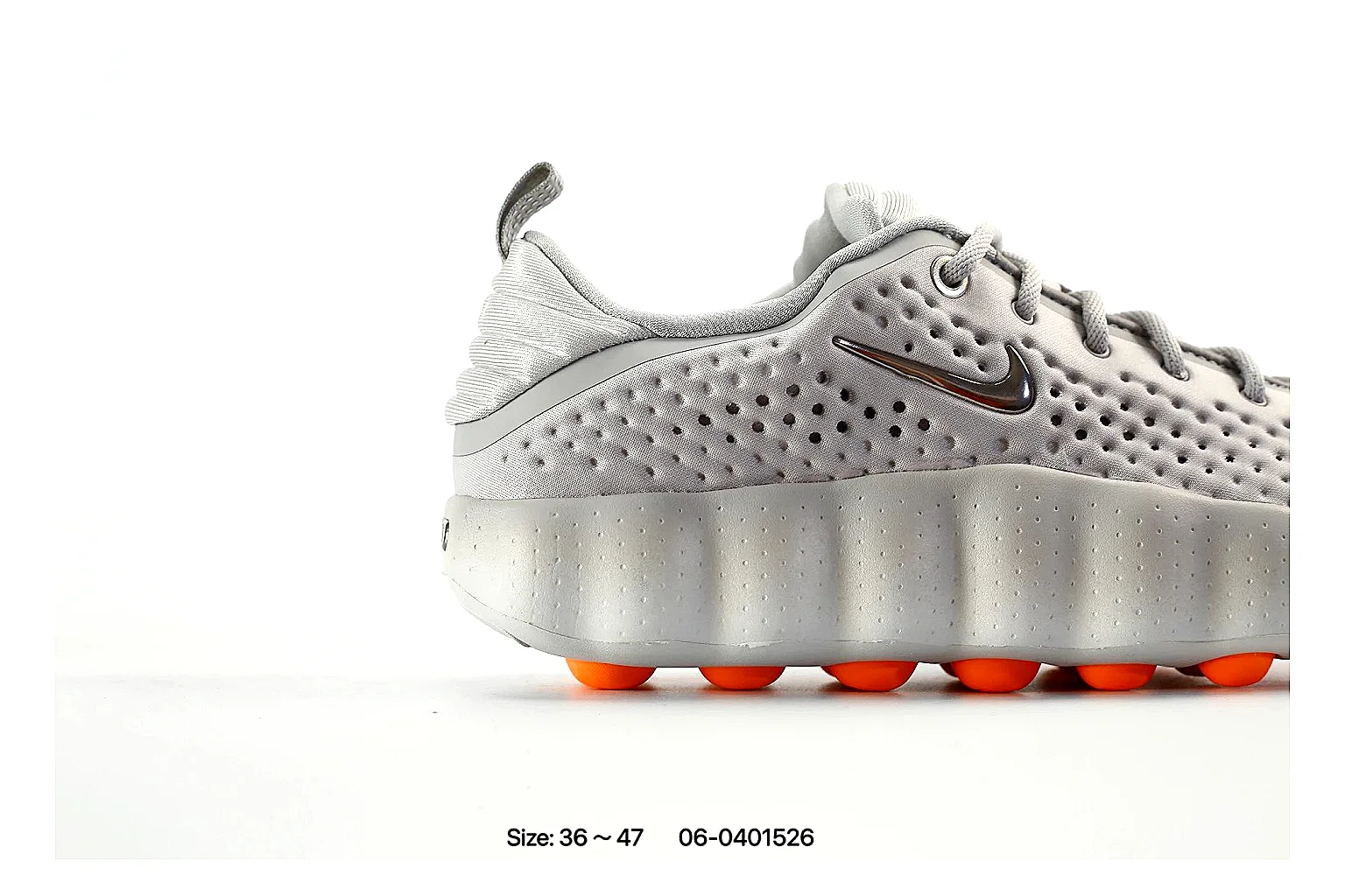 Nike Shox runner Silver Orange 4432 budget shortlist note six-photo gallery thumbnail 2