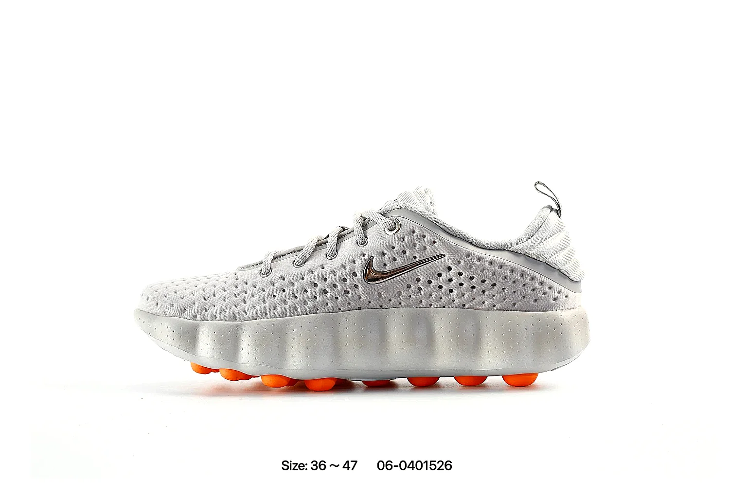 Nike Shox runner Silver Orange 4432 budget shortlist note six-photo gallery thumbnail 3