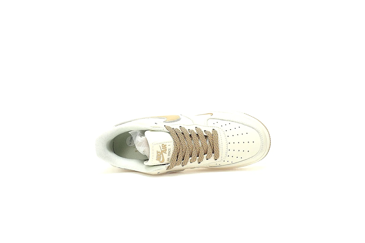 Kako Find List budget photos for Nike Tan Cream Low Court thumbnail 3