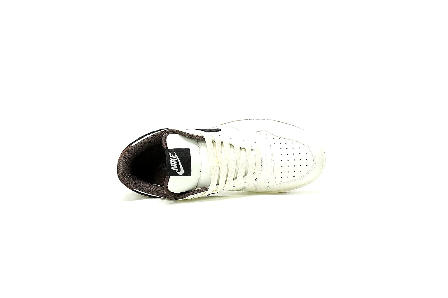 Kako Find List budget photos for Nike White Black Gum Low Court thumbnail 3