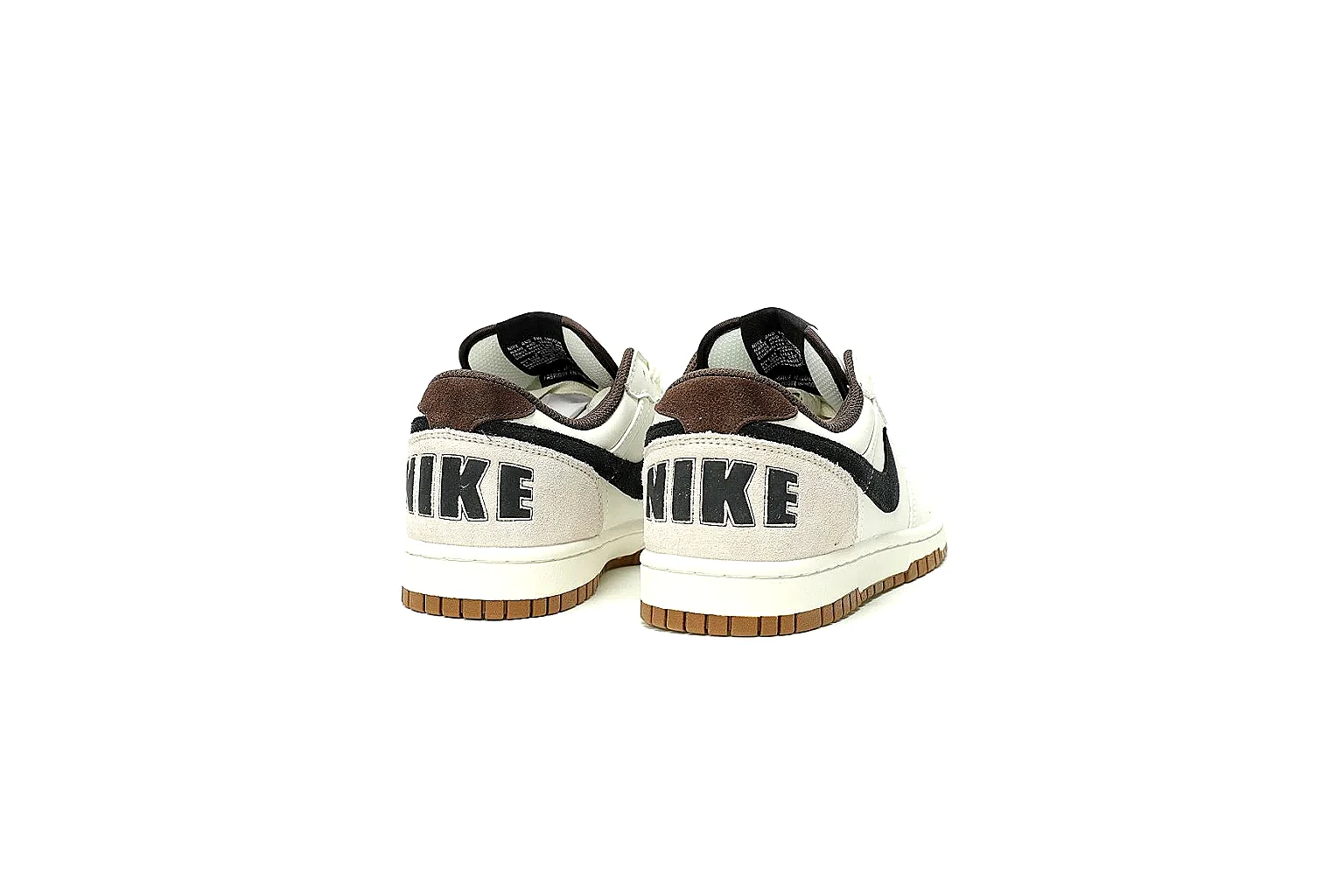 Kako Find List budget photos for Nike White Black Gum Low Court thumbnail 6