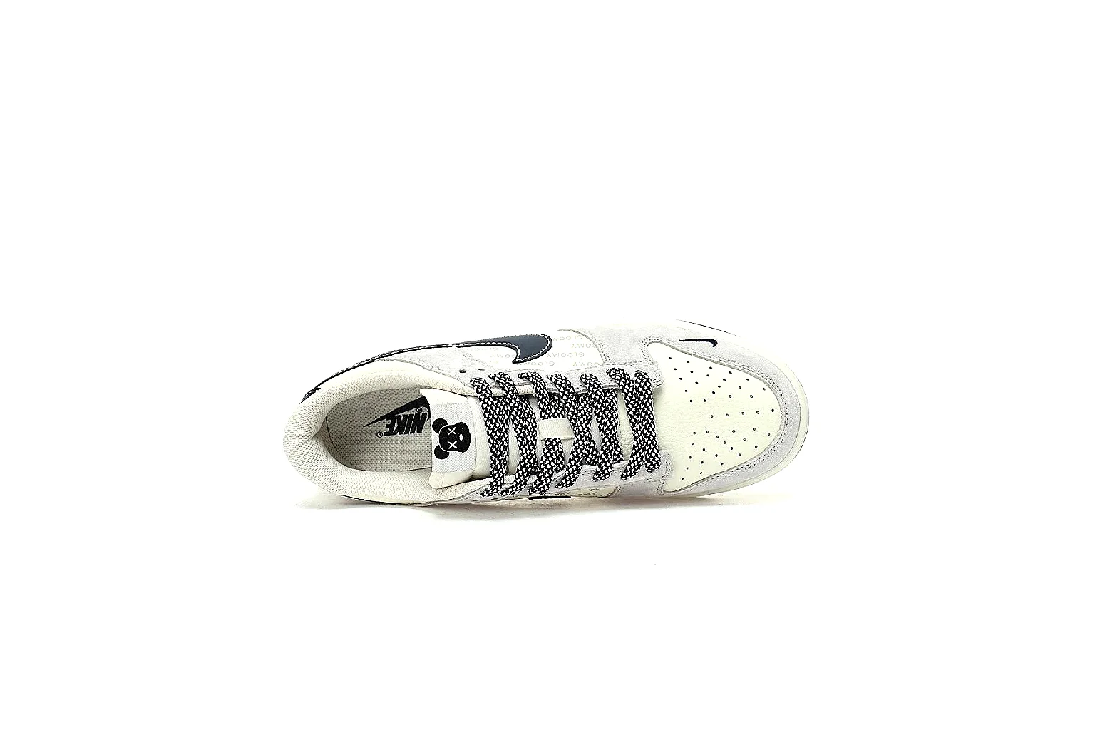 Kako Find List budget photos for Nike White Black Low Court thumbnail 4