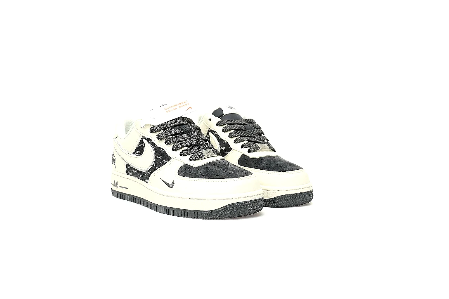 Kako Find List budget photos for Nike White Black Low Court thumbnail 5