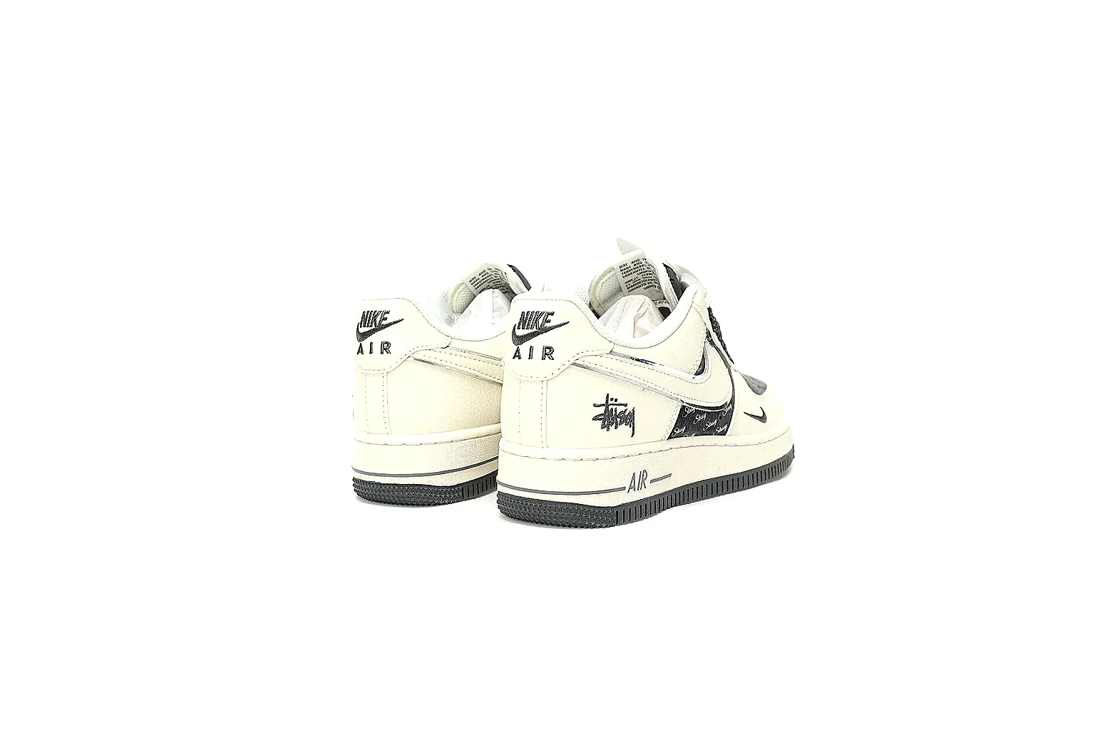 Kako Find List budget photos for Nike White Black Low Court thumbnail 6