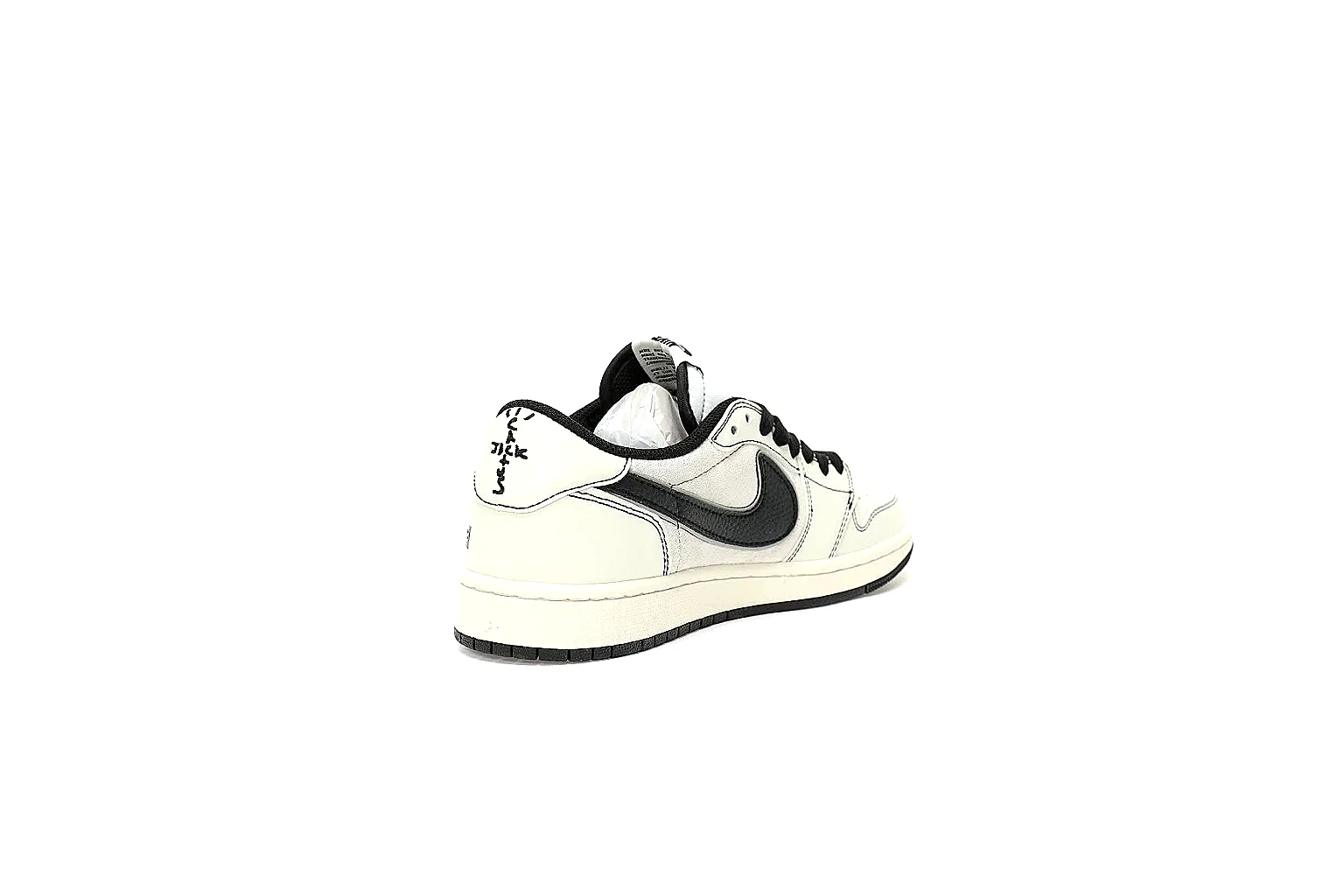 Kako Find List budget photos for Nike White Black Low Court thumbnail 2