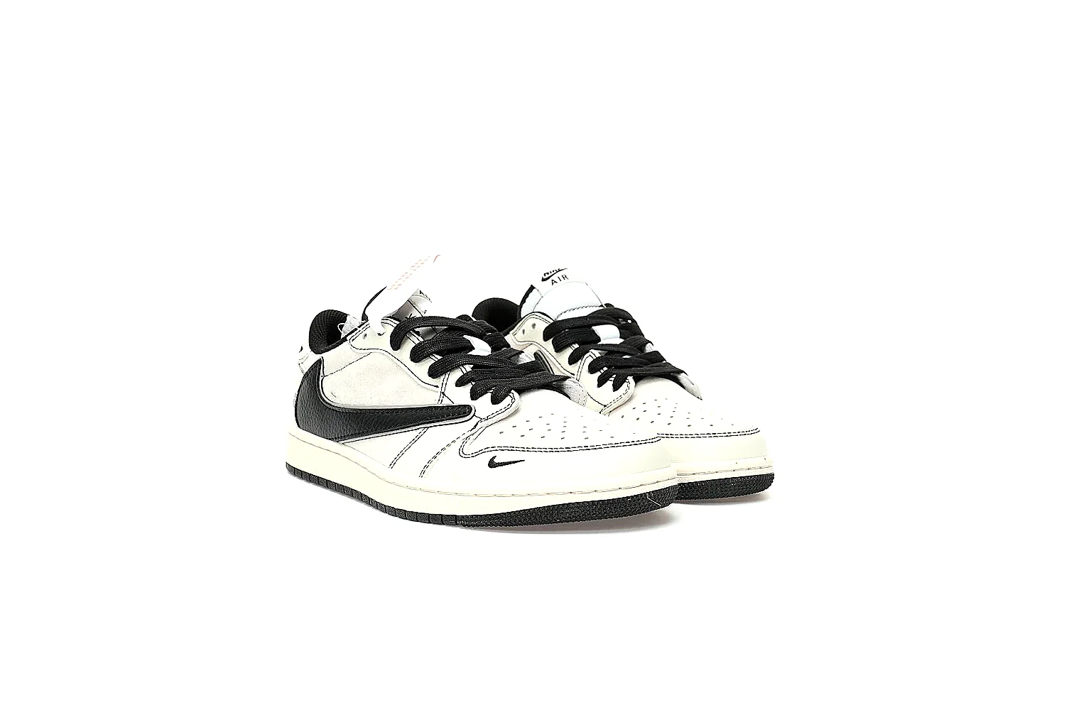 Kako Find List budget photos for Nike White Black Low Court thumbnail 5