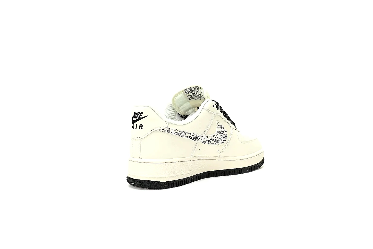 Kako Find List budget photos for Nike White Black Low Court thumbnail 2