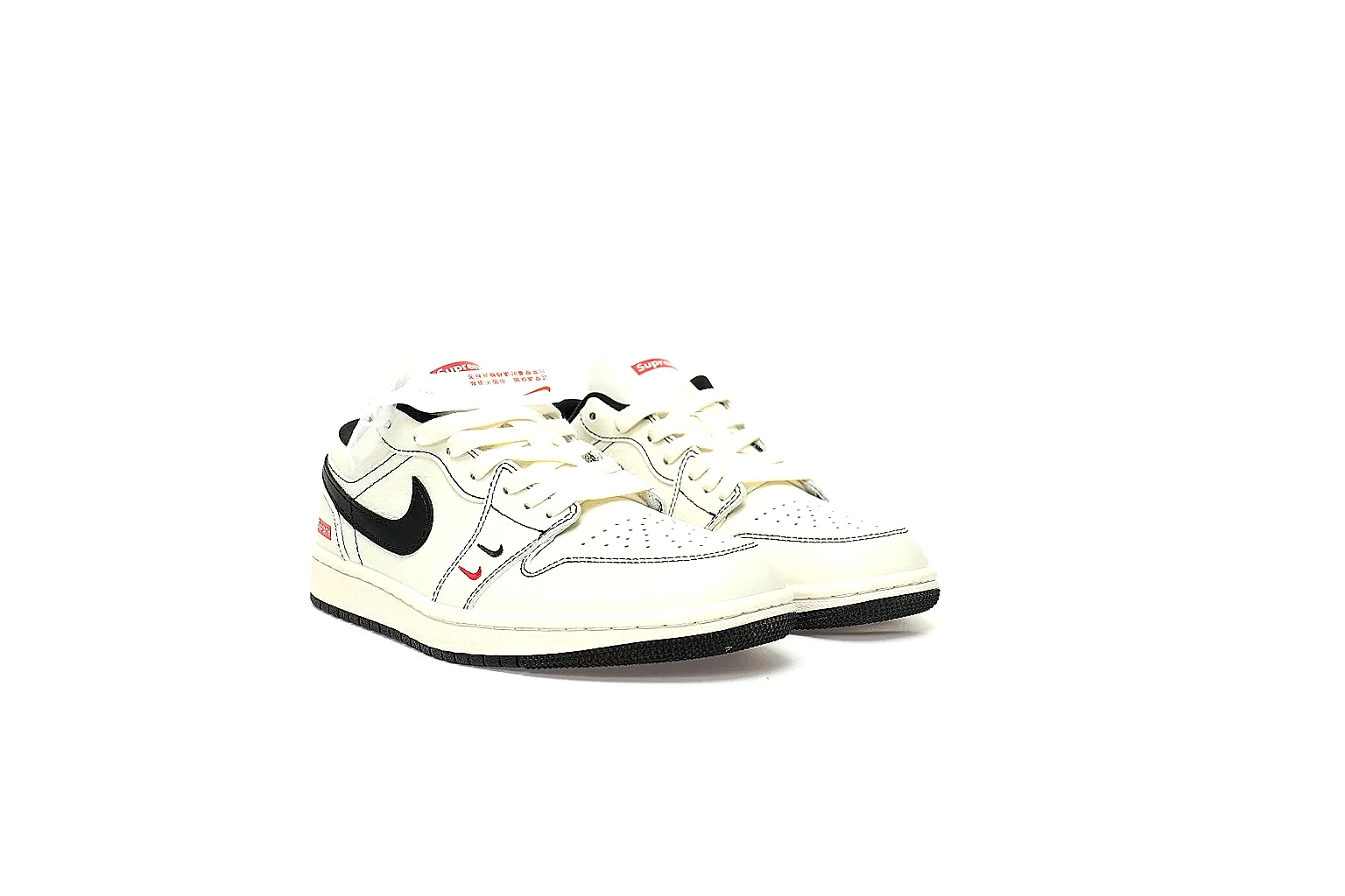Kako Find List budget photos for Nike White Black Low Court Sneaker thumbnail 6