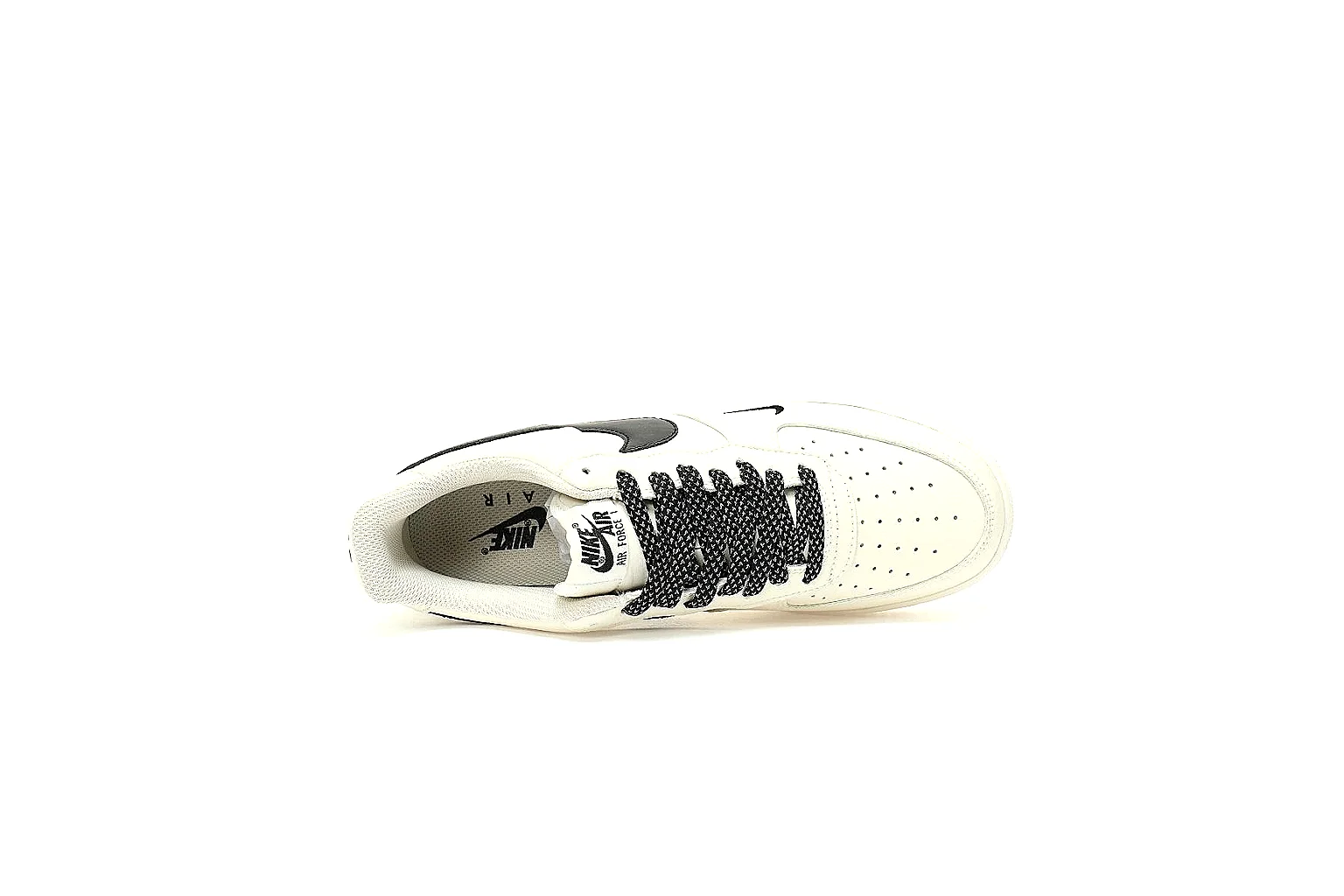 Kako Find List budget photos for Nike White Black Low Court thumbnail 3