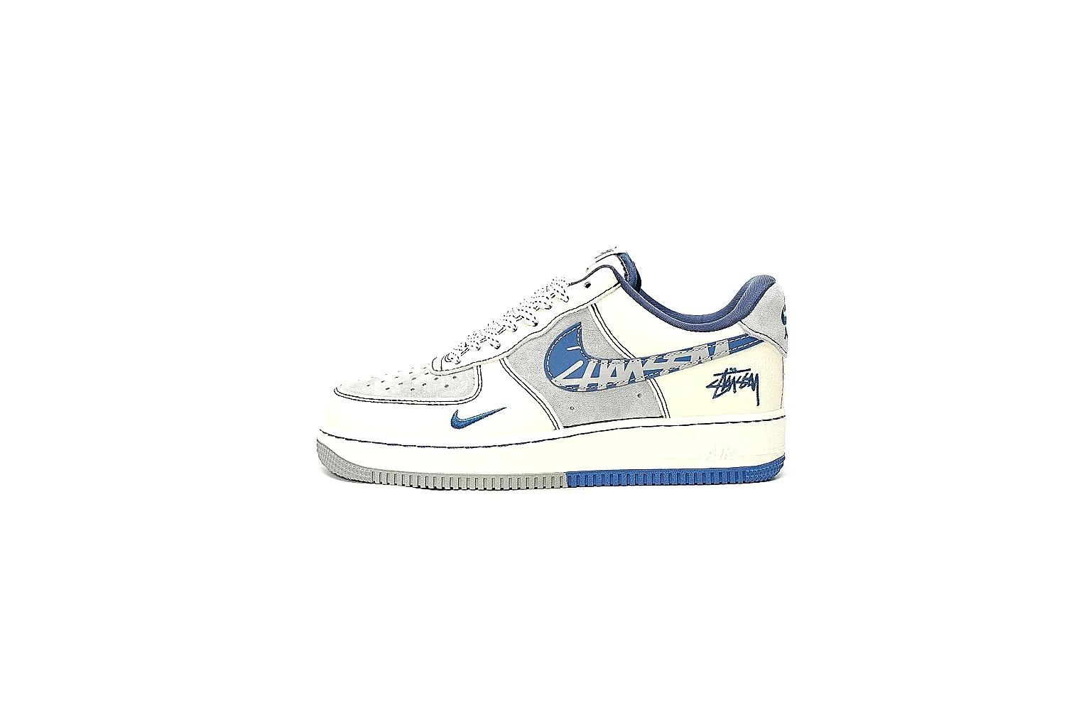 Kako Find List budget photos for Nike White Blue Low Court