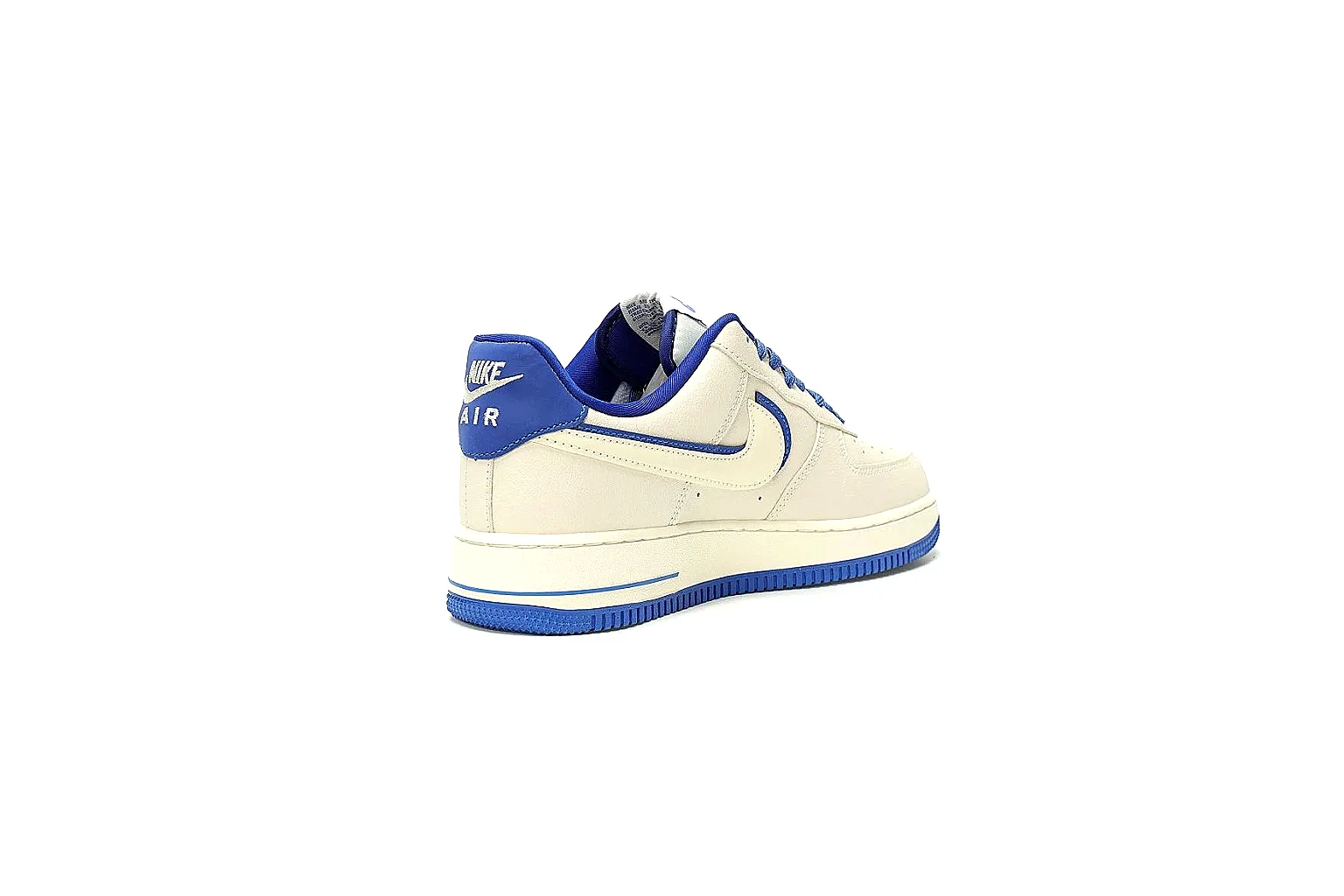 Kako Find List budget photos for Nike White Blue Low Court Sneaker thumbnail 2