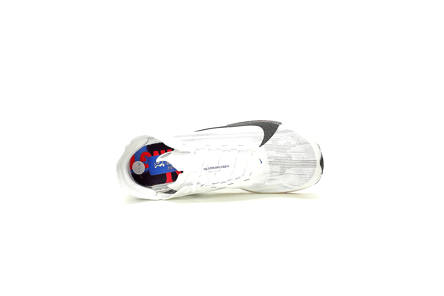 Kako Find List budget photos for Nike White Blue Red Runner Sneaker thumbnail 3