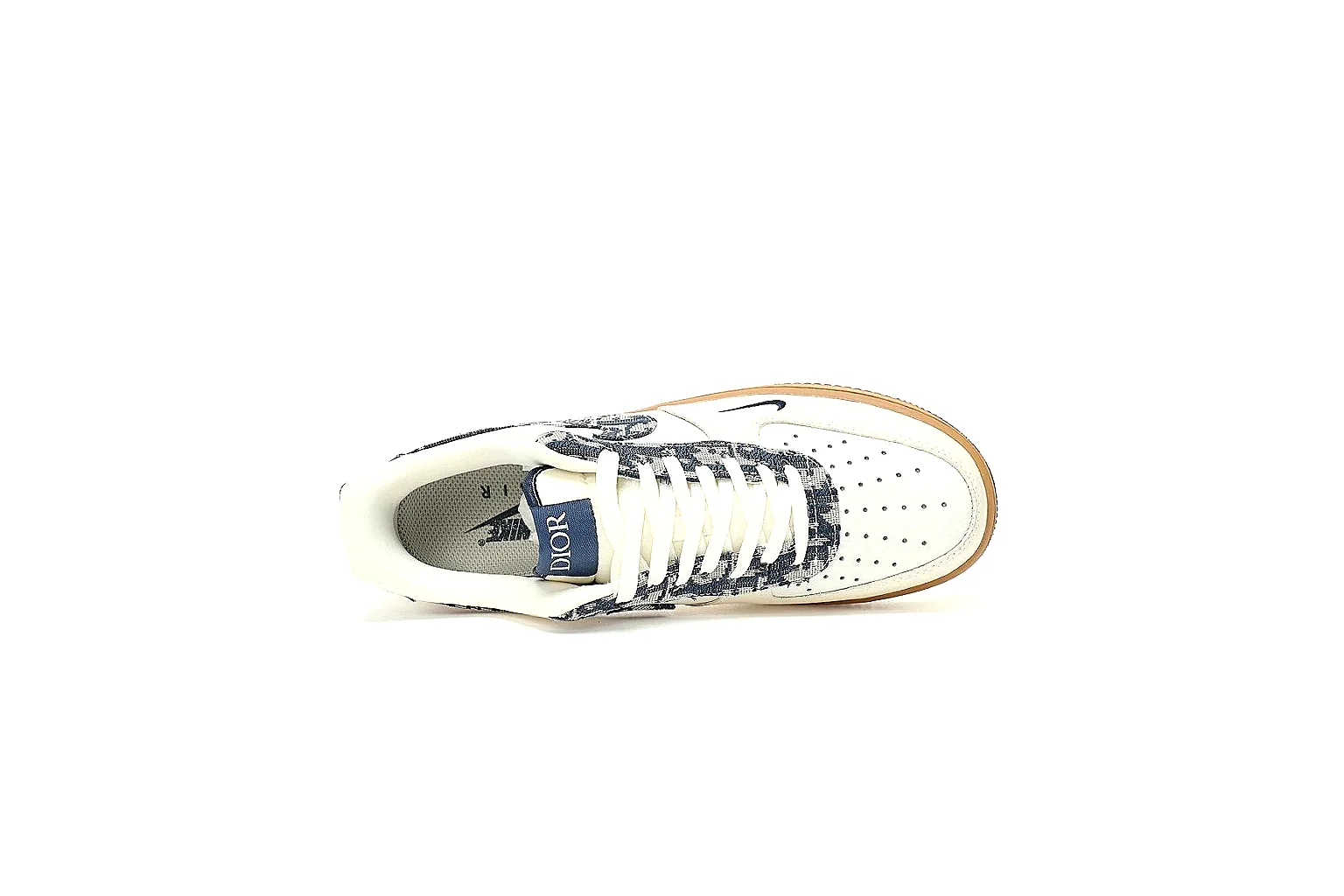 Kako Find List budget photos for Nike White Brown Gum Low Court thumbnail 3