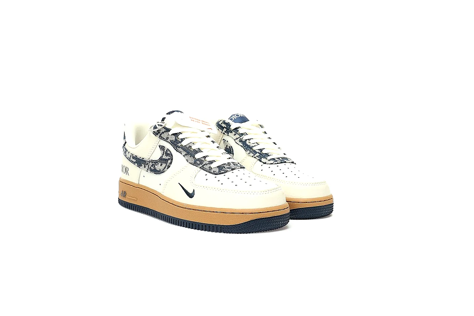 Kako Find List budget photos for Nike White Brown Gum Low Court thumbnail 5