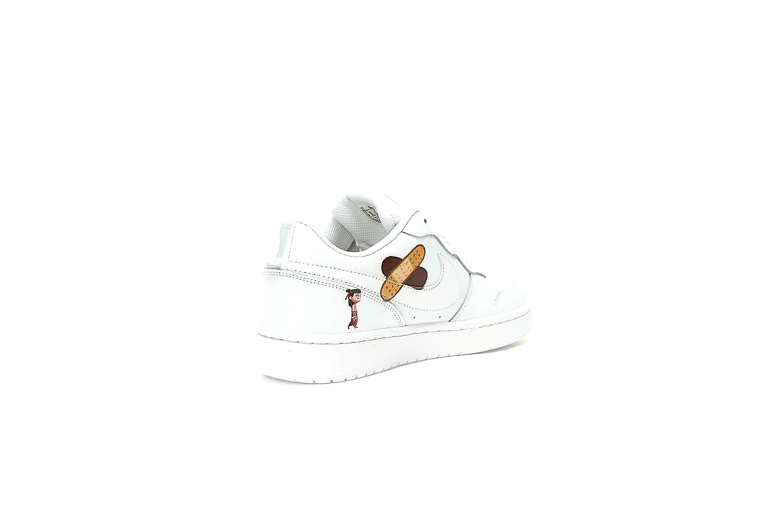 Kako Find List budget photos for Nike White Brown Low Court thumbnail 3
