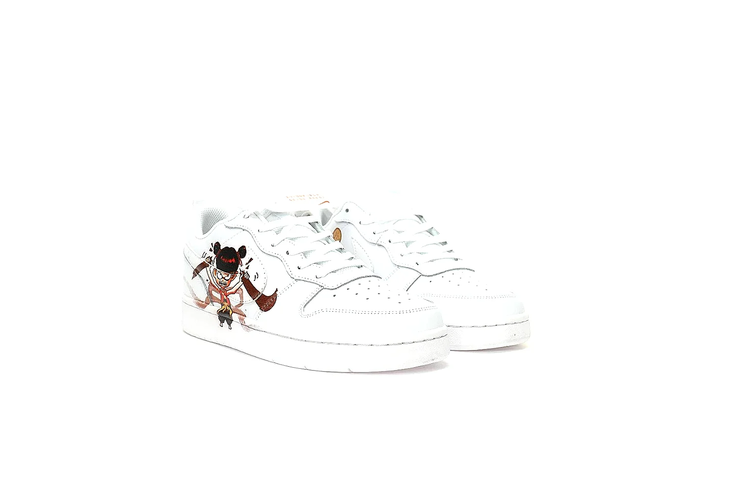 Kako Find List budget photos for Nike White Brown Low Court thumbnail 6