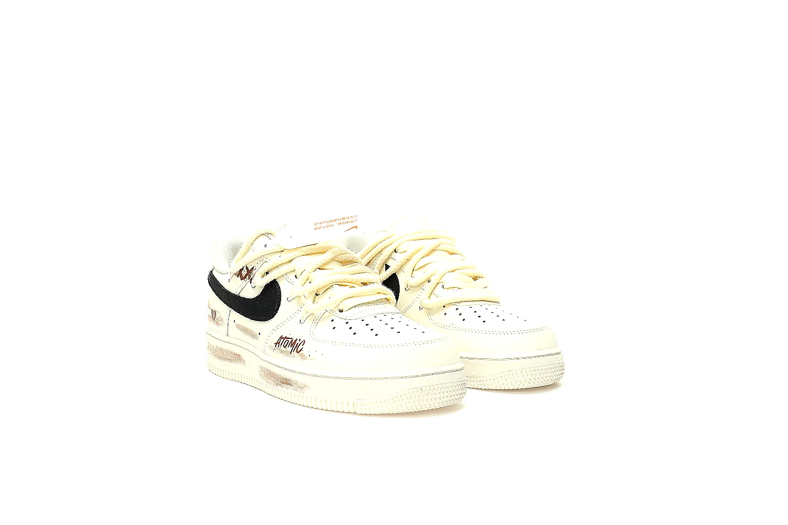 Kako Find List budget photos for Nike White Cream Low Court thumbnail 6
