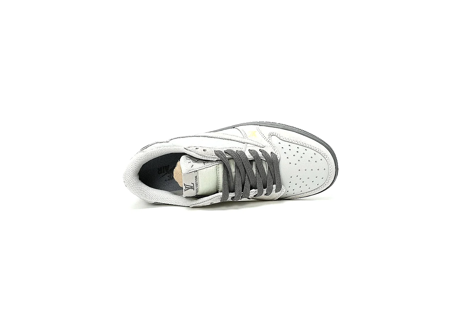 Kako Find List budget photos for Nike White Gray Low Court thumbnail 3