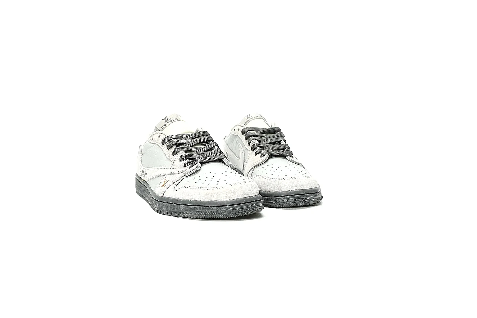 Kako Find List budget photos for Nike White Gray Low Court thumbnail 5