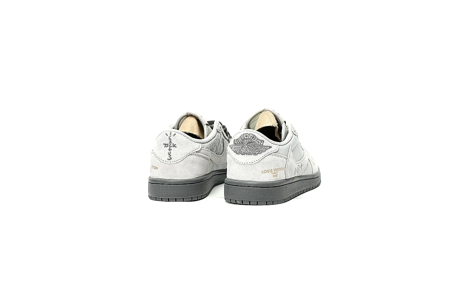 Kako Find List budget photos for Nike White Gray Low Court thumbnail 6