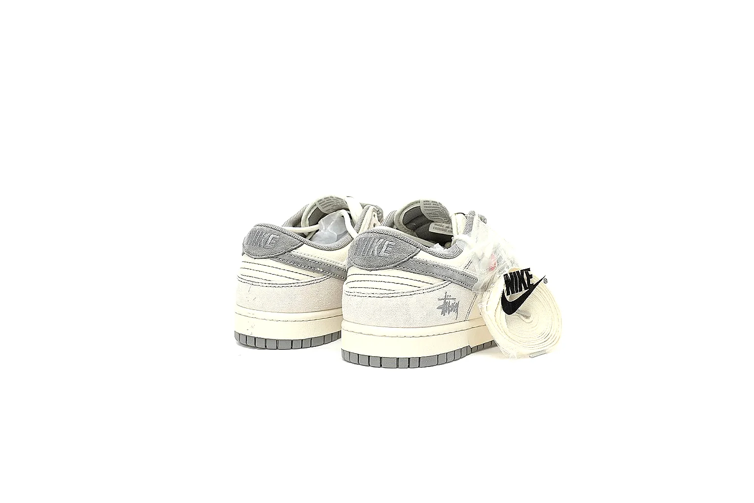 Kako Find List budget photos for Nike White Gray Low Court thumbnail 6
