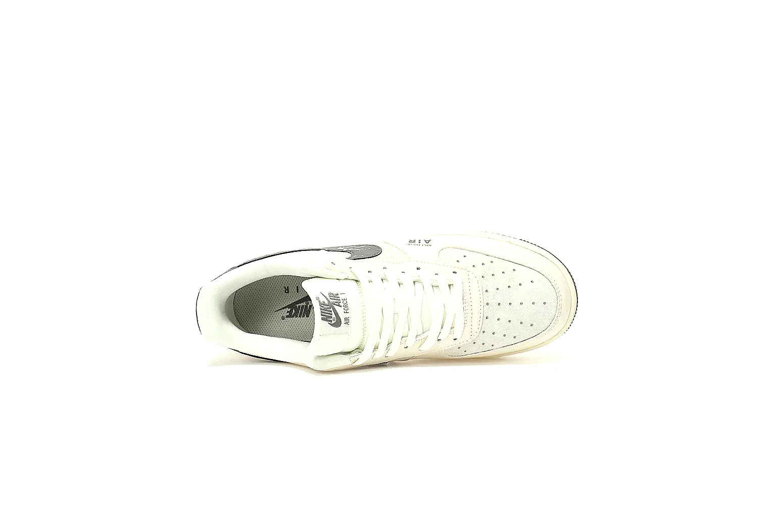 Kako Find List budget photos for Nike White Gray Low Court thumbnail 3