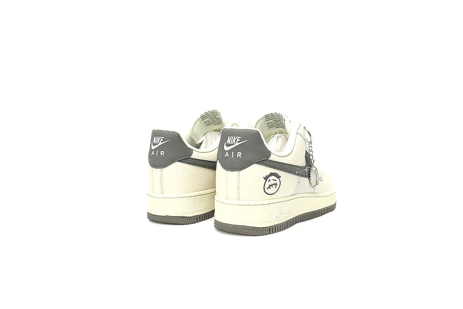Kako Find List budget photos for Nike White Gray Low Court thumbnail 6