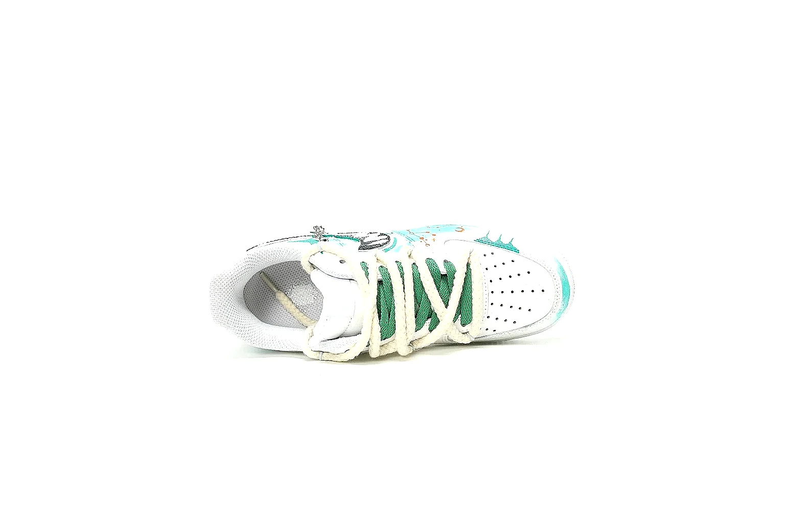Kako Find List budget photos for Nike White Green Low Court thumbnail 3