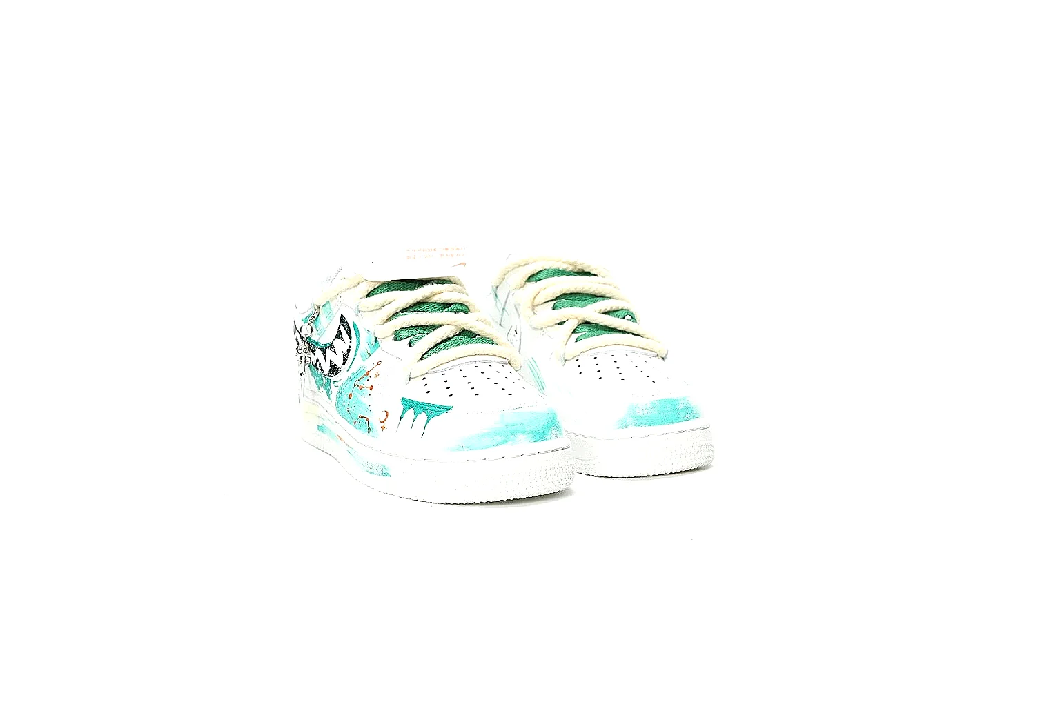 Kako Find List budget photos for Nike White Green Low Court thumbnail 5