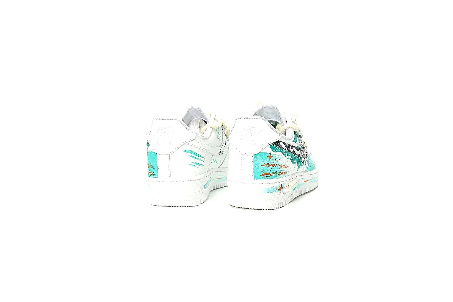 Kako Find List budget photos for Nike White Green Low Court thumbnail 6