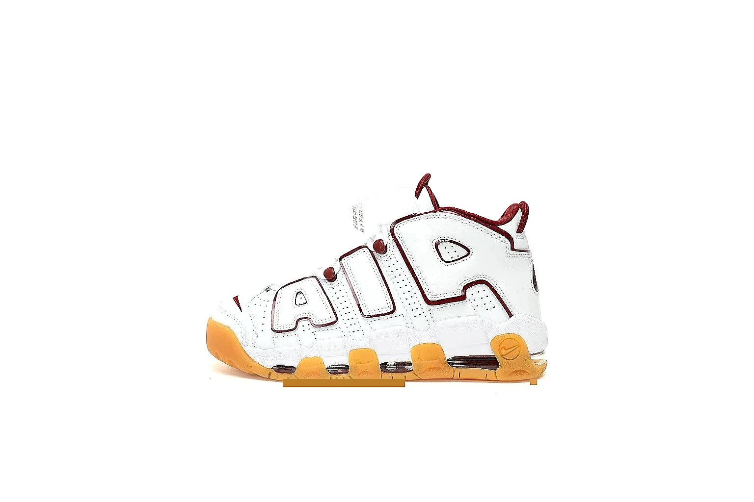 Kako Find List budget photos for Nike White Gum Uptempo Sneaker