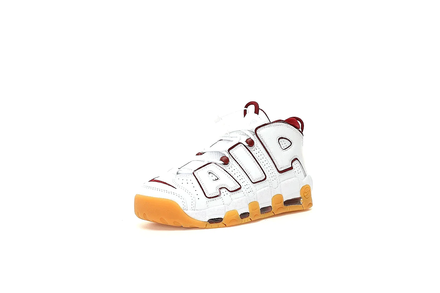 Kako Find List budget photos for Nike White Gum Uptempo Sneaker thumbnail 2