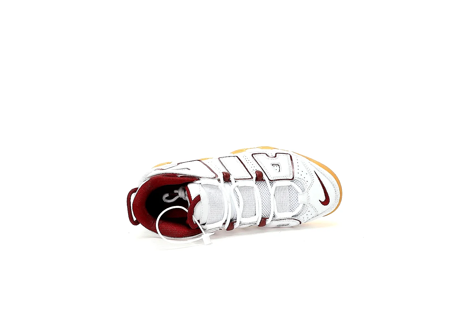 Kako Find List budget photos for Nike White Gum Uptempo Sneaker thumbnail 4
