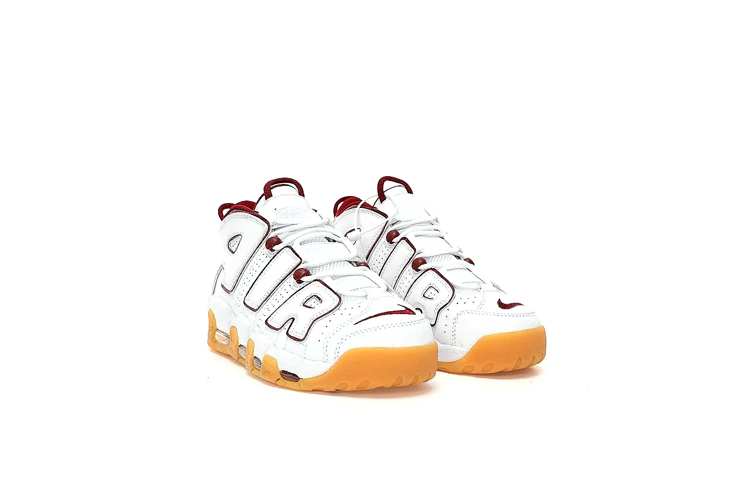 Kako Find List budget photos for Nike White Gum Uptempo Sneaker thumbnail 6