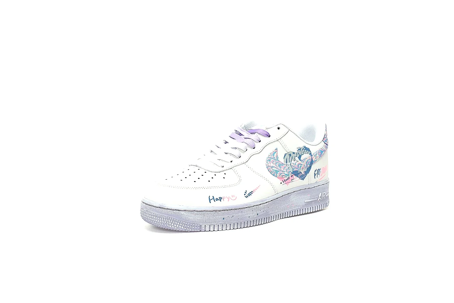 Kako Find List budget photos for Nike White Lavender Low Court Sneaker thumbnail 2
