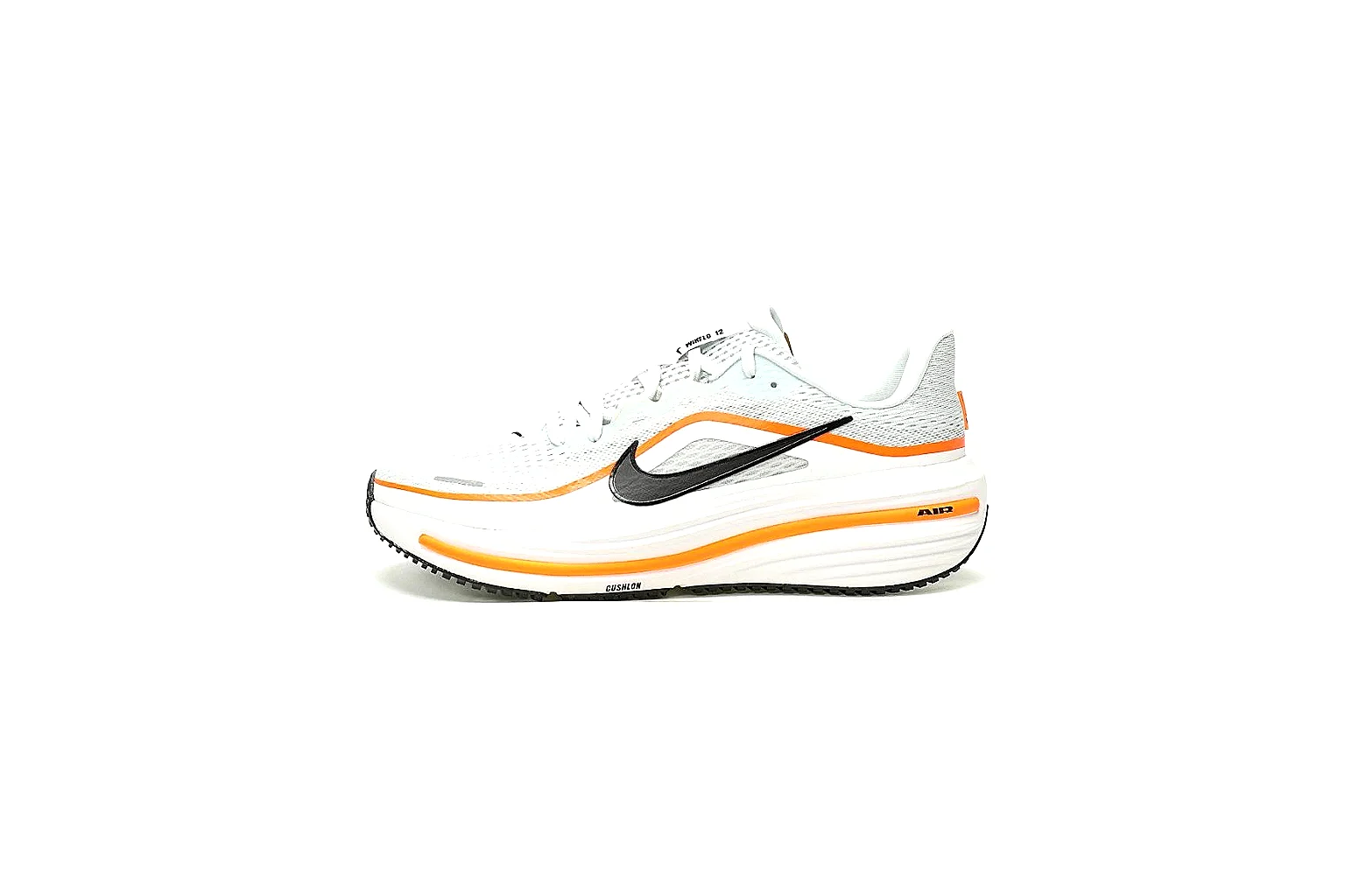 Kako Find List budget photos for Nike White Orange Retro Runner Sneaker