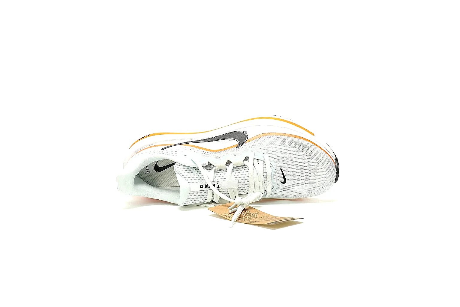 Kako Find List budget photos for Nike White Orange Retro Runner Sneaker thumbnail 3