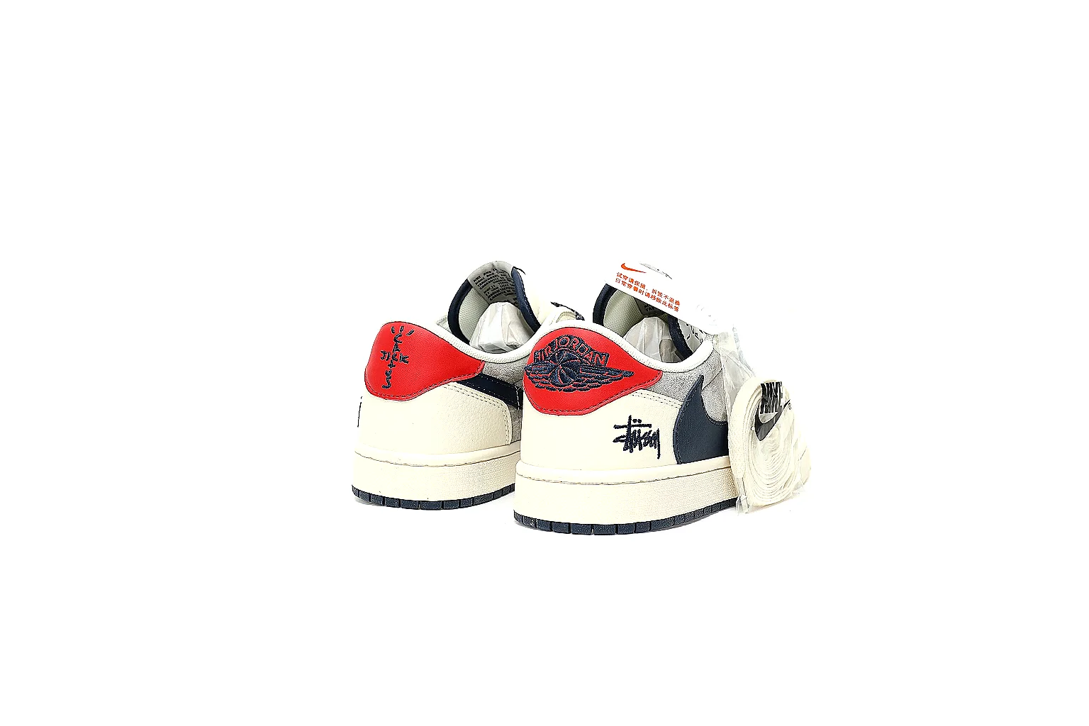 Kako Find List budget photos for Nike White Red Black Low Court thumbnail 6