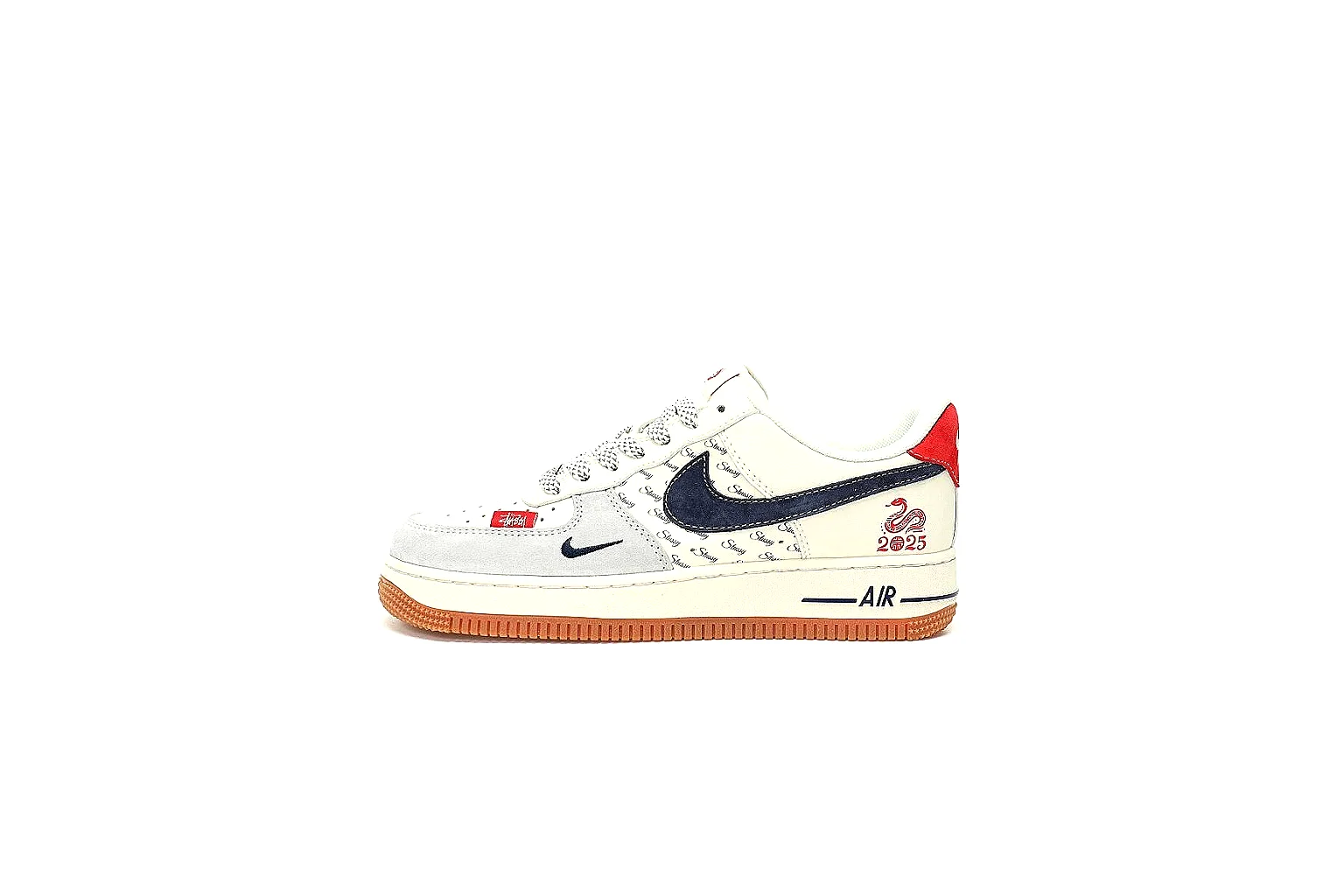 Kako Find List budget photos for Nike White Red Gum Low Court