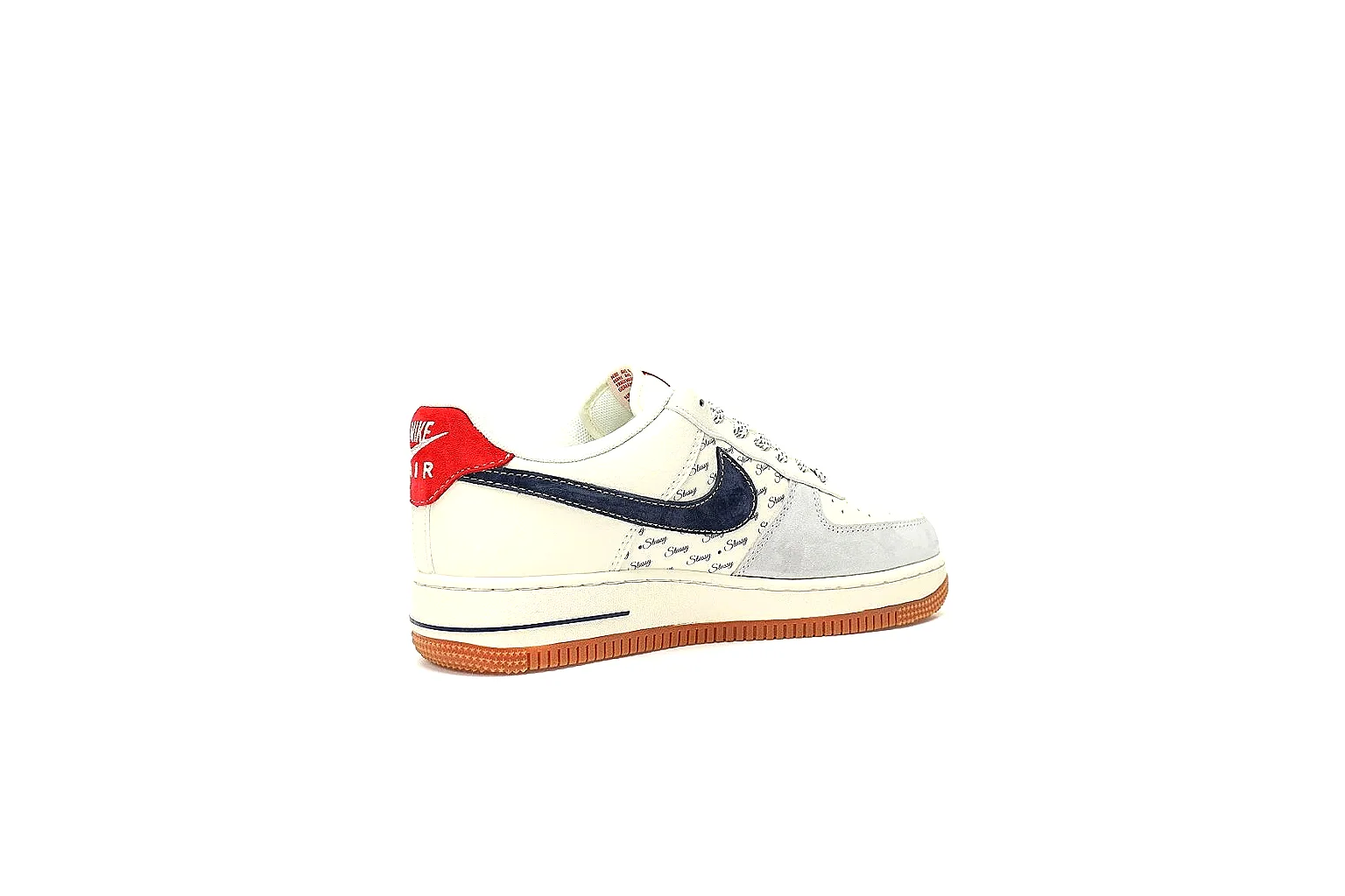 Kako Find List budget photos for Nike White Red Gum Low Court thumbnail 3