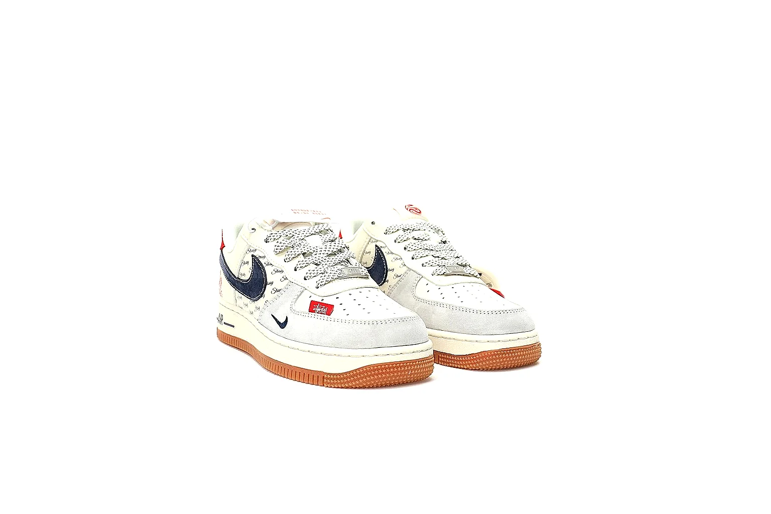 Kako Find List budget photos for Nike White Red Gum Low Court thumbnail 6