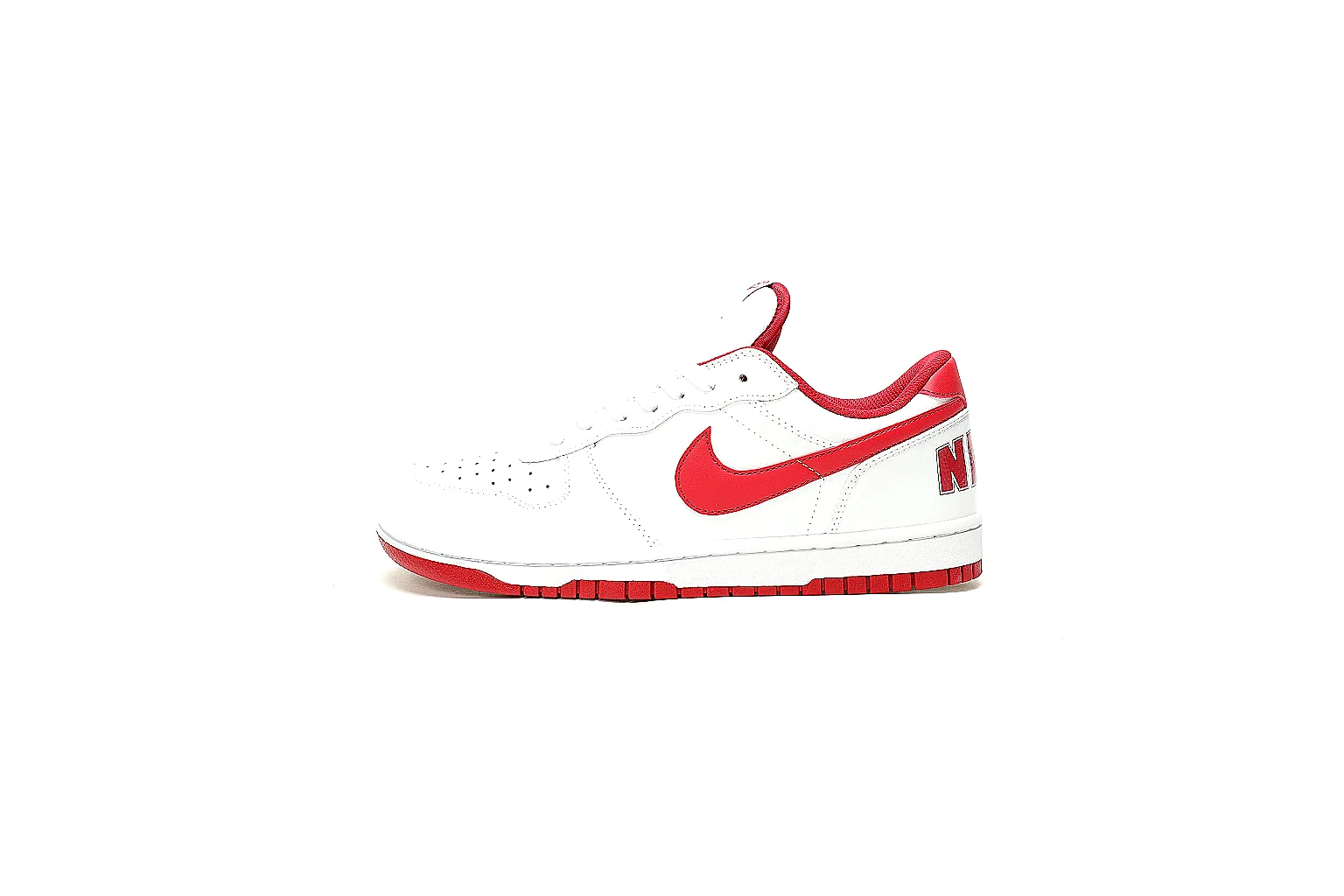 Kako Find List budget photos for Nike White Red High-Top Court Sneaker
