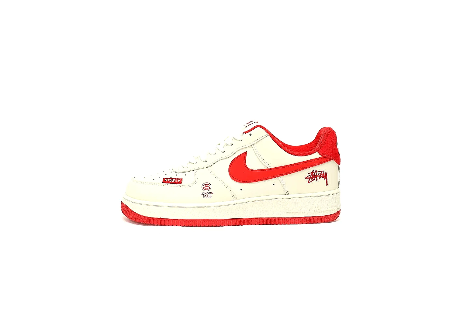 Kako Find List budget photos for Nike White Red Low Court Sneaker