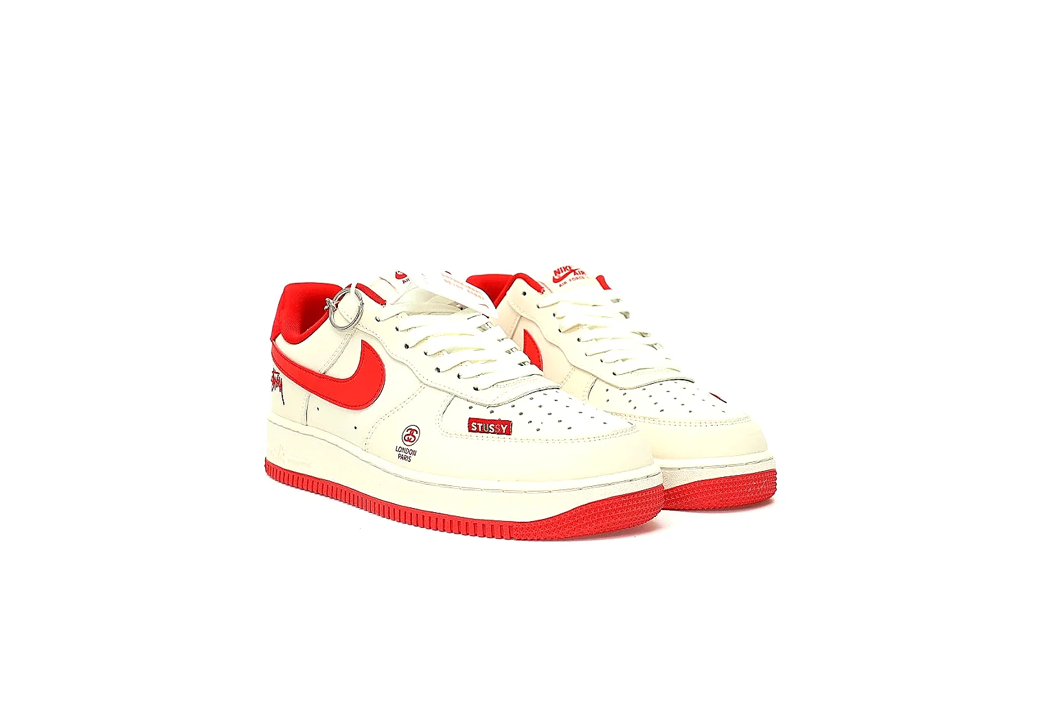 Kako Find List budget photos for Nike White Red Low Court Sneaker thumbnail 6