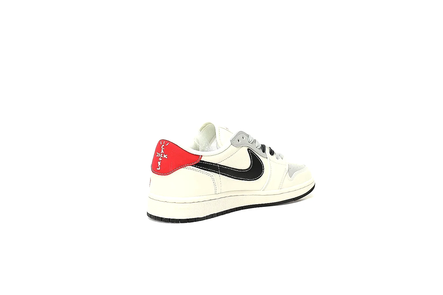 Kako Find List budget photos for Nike White Red Low Court thumbnail 2