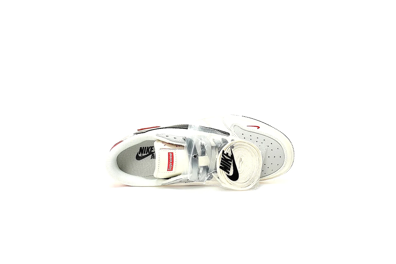 Kako Find List budget photos for Nike White Red Low Court thumbnail 3