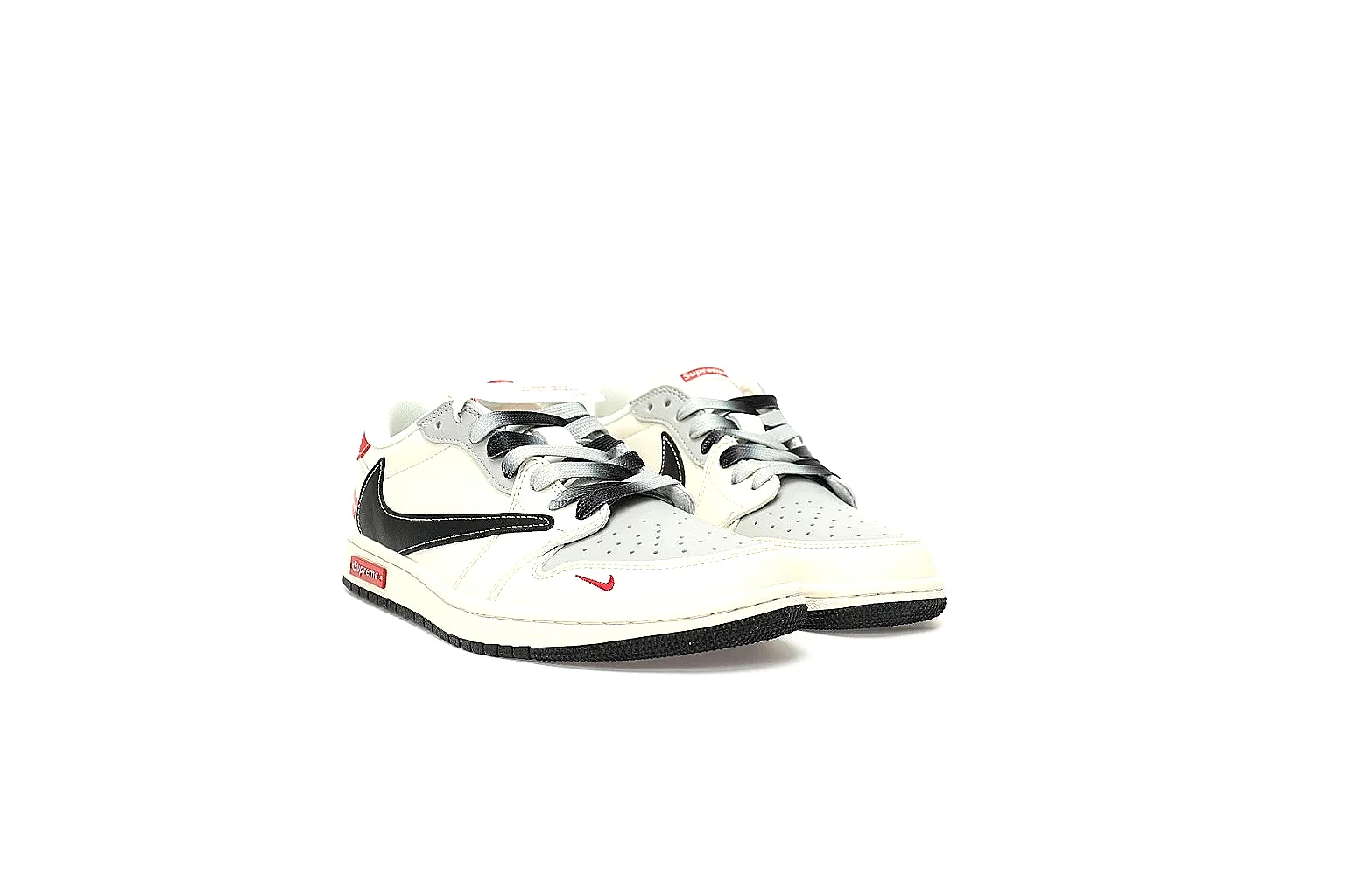 Kako Find List budget photos for Nike White Red Low Court thumbnail 5