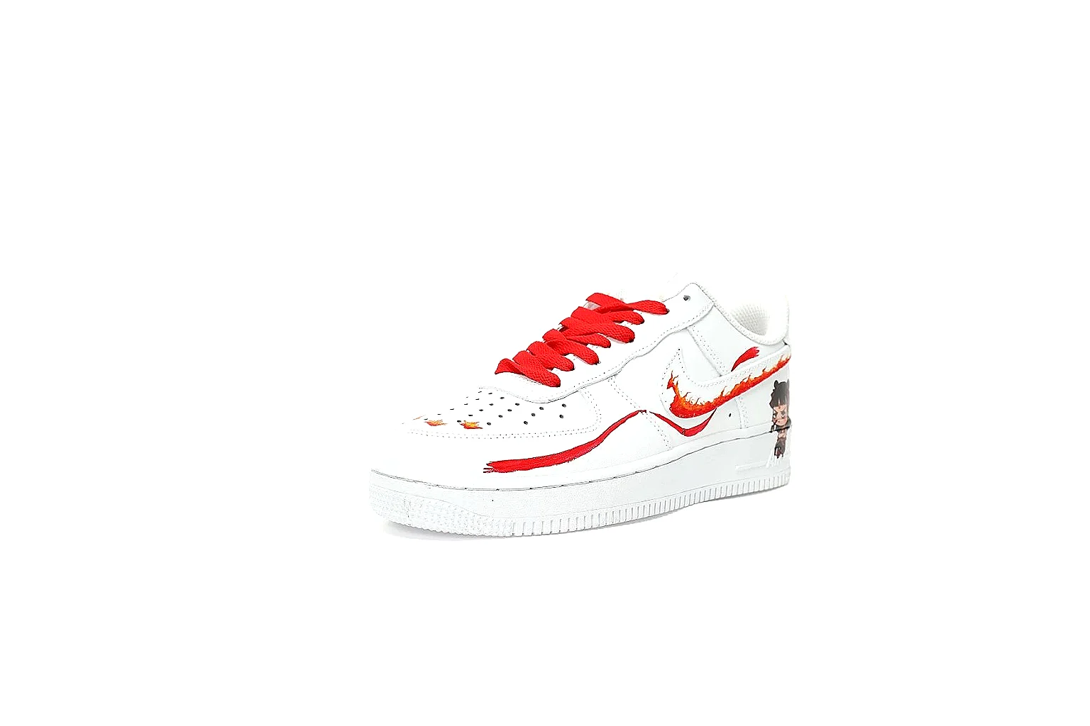 Kako Find List budget photos for Nike White Red Low Court thumbnail 2