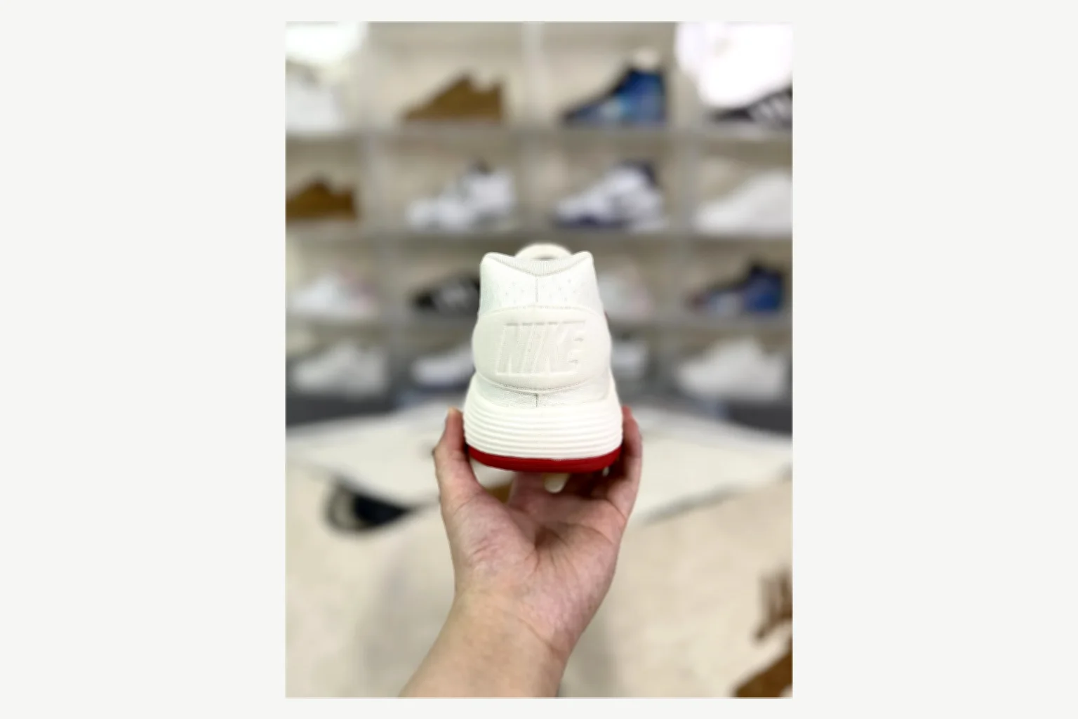 Nike White Red Swoosh Low Top value find image SKU 1194923881 thumbnail 4