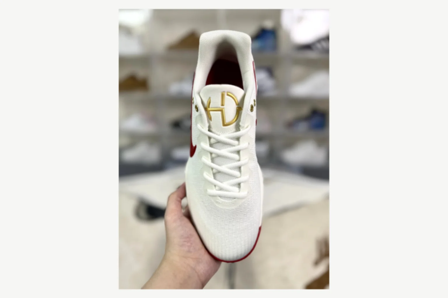Nike White Red Swoosh Low Top value find image SKU 1194923881 thumbnail 5